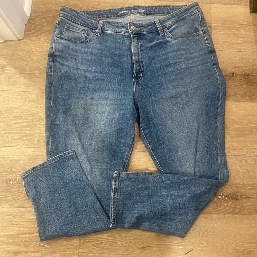 Old Navy jeans, Sz 18, og straight